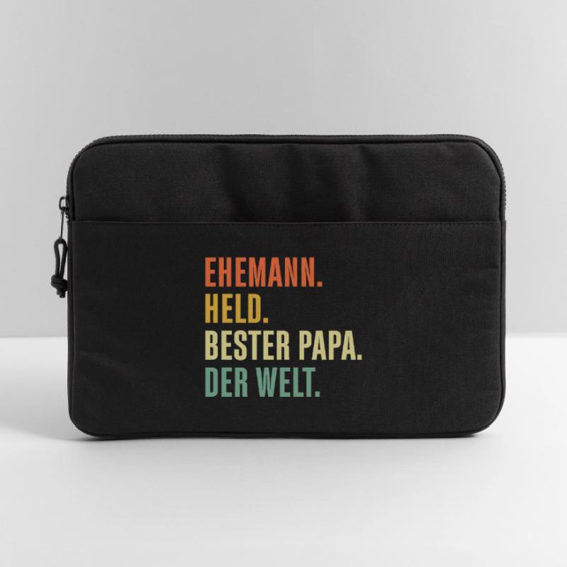 Vatertag Geschenkidee Bester Papa der Welt Ehemann Laptoptasche 15"