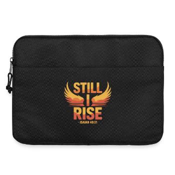 Still I Rise Isaiah 40 31 Christliche Hoffnung - Laptoptasche 15" - Schwarz - Vorne
