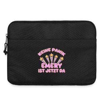 Nom de femme Emery - Sacoche pour ordinateur portable 15 pouces - noir - Devant