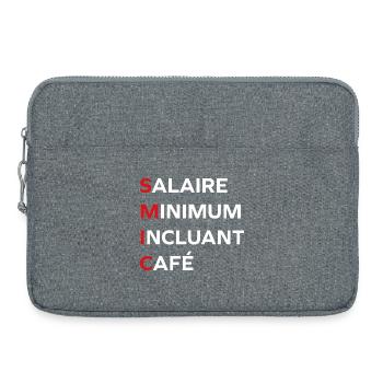 rsa - Sacoche pour ordinateur portable 15 pouces - gris chiné - Devant