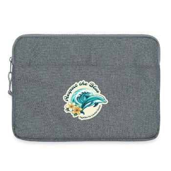 Protéger le Bleu - Dolphin - Sacoche pour ordinateur portable 15 pouces - gris chiné - Devant