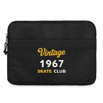 Vintage 1967 Skate Club Retro Geburtsjahr Geschenk - Laptoptasche 15" - Schwarz - Vorne