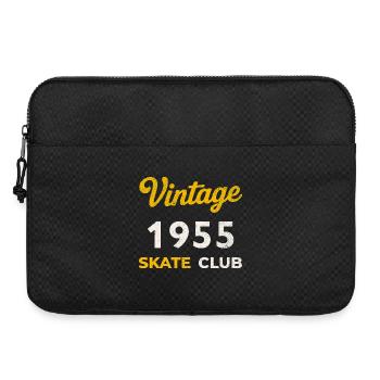 Vintage 1955 Skate Club Retro Geburtsjahr Geschenk - Laptoptasche 15" - Schwarz - Vorne