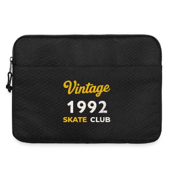 Vintage 1992 Skate Club Retro Geburtsjahr Geschenk - Laptoptasche 15" - Schwarz - Vorne