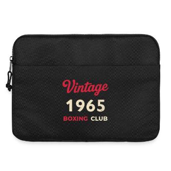 Vintage 1965 – Année de naissance rétro du Boxing Club - Sacoche pour ordinateur portable 15 pouces - noir - Devant