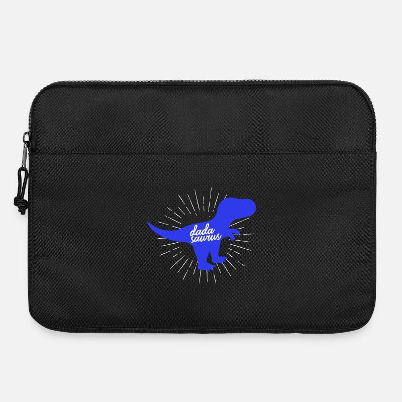 Dadasaurus Dadasaurus Daddy Dinosaur T-Rex - Sacoche pour ordinateur portable 15 pouces - noir