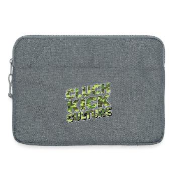 Clutch Kick Culture Camo Drift Design - Laptoptasche 15" - Grau meliert - Vorne