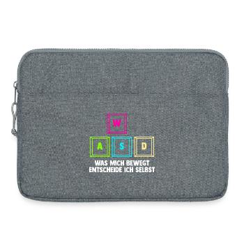Gaming Computer Gamer Gaming Gamer - Laptop bag 15" - heather grey - Front