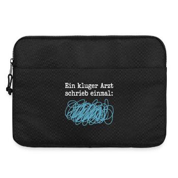Ein Kluger Arzt Medizinstudent Praxis Ärzte Arzt - Laptoptasche 15" - Schwarz - Vorne