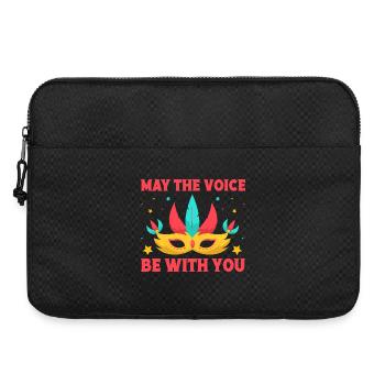 Théâtre musical Le cadeau théâtral The Voice Be With You - Sacoche pour ordinateur portable 15 pouces - noir - Devant