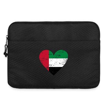 UAE Heart - Laptop bag 15" - black - Front