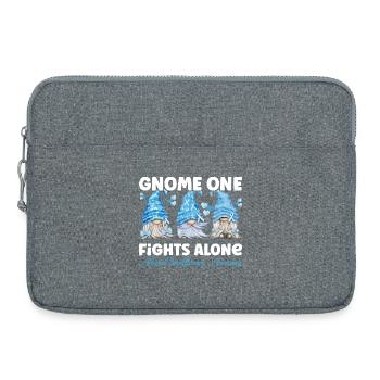 Gnom Hellblau NebenniereniNsuffizIenz - Laptoptasche 15" - Grau meliert - Vorne