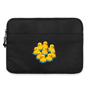 Un paquet de canards en caoutchouc à l’eau - Sacoche pour ordinateur portable 15 pouces - noir - Devant
