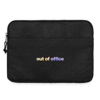 out of office - Laptoptasche 15" - Schwarz - Vorne