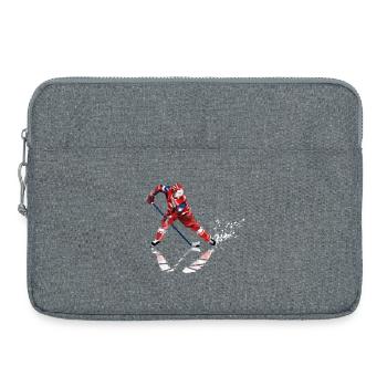 hockey - Sacoche pour ordinateur portable 15 pouces - gris chiné - Devant