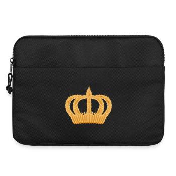 royal crown of wheat ears - Laptop bag 15" - black - Front