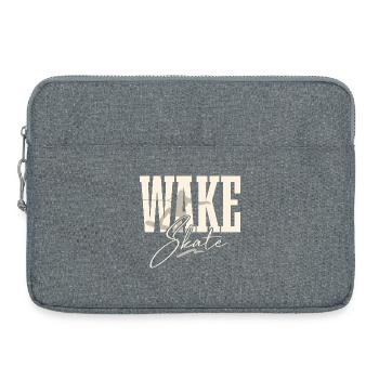Wakeskate Wakeskating Wakeskater Wakeboard - Laptoptasche 15" - Grau meliert - Vorne