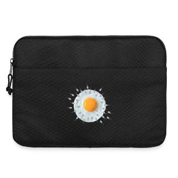 Œuf du petit-déjeuner - Sacoche pour ordinateur portable 15 pouces - noir - Devant