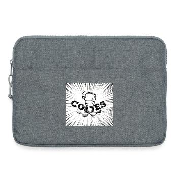 CASSER LES CODES - Sacoche pour ordinateur portable 15 pouces - gris chiné - Devant