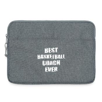 Basketball Coach - Laptop bag 15" - heather grey - Front