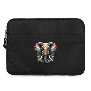 Elephant - Laptop bag 15" - black - Front