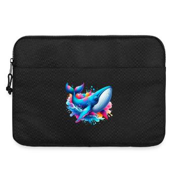 Whale - Laptop bag 15" - black - Front