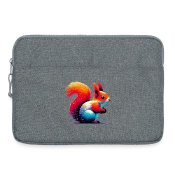 Squirrel - Laptop bag 15" - heather grey - Front