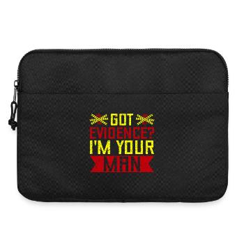 Forensic Science Major Got Evidence I ́m Your Man - Laptop bag 15" - black - Front