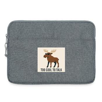 Orignal cool avec lunettes de soleil et texte - Sacoche pour ordinateur portable 15 pouces - gris chiné - Devant