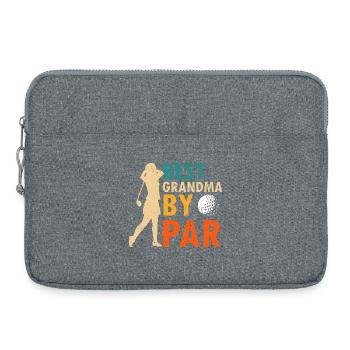Best Grandma By Par Funny Golf Pun For Women - Laptoptasche 15" - Grau meliert - Vorne