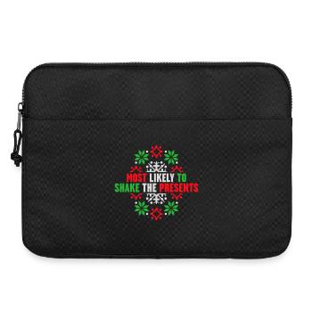 Most Likely to Shake the Presents Weihnachten Spaß - Laptoptasche 15" - Schwarz - Vorne
