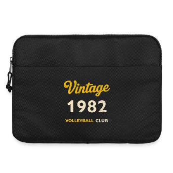 Millésime 1982 – Volleyball Club Rétro Année de naissance - Sacoche pour ordinateur portable 15 pouces - noir - Devant