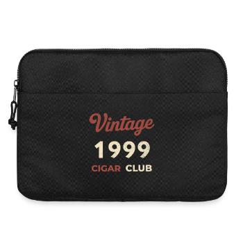 Vintage 1999 Cigar Club Rétro Naissance Année Cadeau - Sacoche pour ordinateur portable 15 pouces - noir - Devant