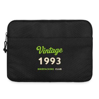 Millésime 1993 – Année de naissance rétro du Bikepacking Club - Sacoche pour ordinateur portable 15 pouces - noir - Devant