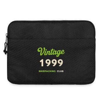 Millésime 1999 – Année de naissance rétro du Bikepacking Club - Sacoche pour ordinateur portable 15 pouces - noir - Devant