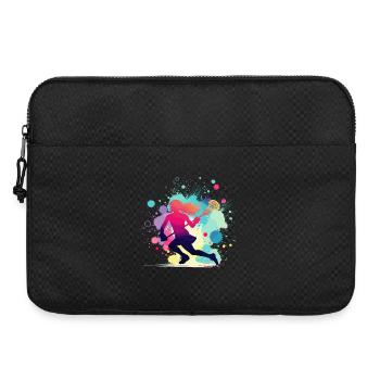 Lacrosse, Lacrosse Player Woman, Lacrosse Graphic - Laptop bag 15" - black - Front
