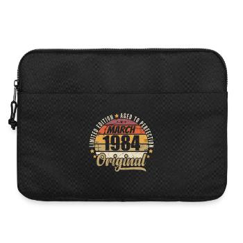 42. Anniversary 42 Years Limited Edition March 1984 - Laptop bag 15" - black - Front