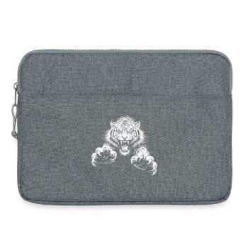 Tiger - Laptop bag 15" - heather grey - Front