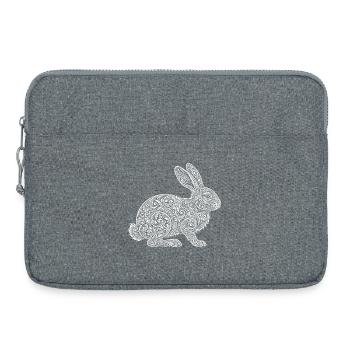 Hares - Laptop bag 15" - heather grey - Front