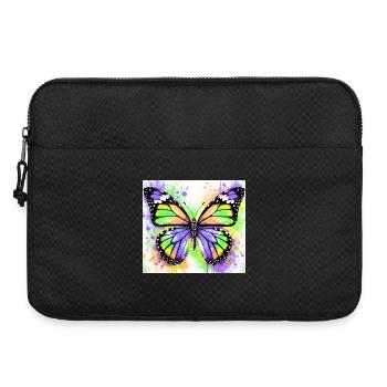 Schmetterling - Laptoptasche 15" - Schwarz - Vorne