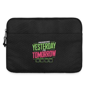 Preserving Yesterday for Tomorrow - Laptop bag 15" - black - Front