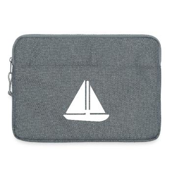 Voile - Sacoche pour ordinateur portable 15 pouces - gris chiné - Devant