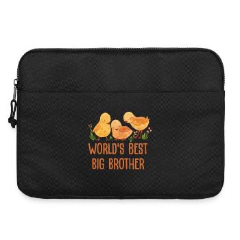 Le meilleur grand frère du monde - Sacoche pour ordinateur portable 15 pouces - noir - Devant