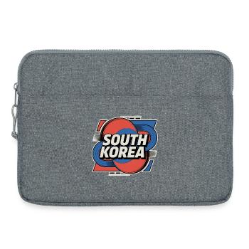South Korea - Laptoptasche 15" - Grau meliert - Vorne