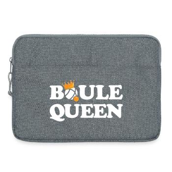 Tenue Boule Queen Queen pour les joueurs de boule à - Sacoche pour ordinateur portable 15 pouces - gris chiné - Devant