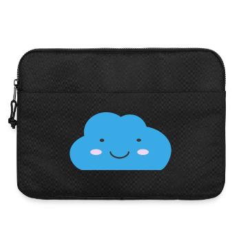 Kawaii Cloud - Laptop bag 15" - black - Front