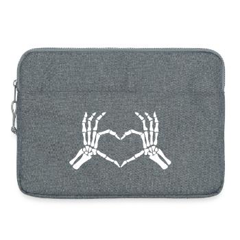 main squelette - Sacoche pour ordinateur portable 15 pouces - gris chiné - Devant