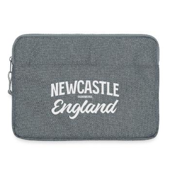 Newcastle England Lettering Vintage - Laptop bag 15" - heather grey - Front