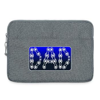 DAD CYCLING - BIKE - CHAIN - Laptop bag 15" - heather grey - Front