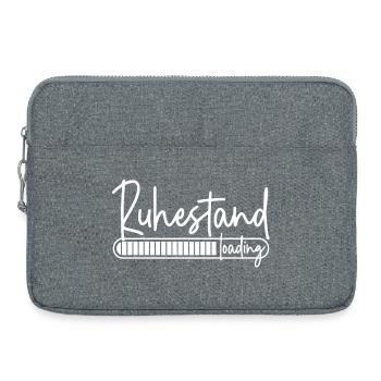 Ruhestand loading - Laptoptasche 15" - Grau meliert - Vorne